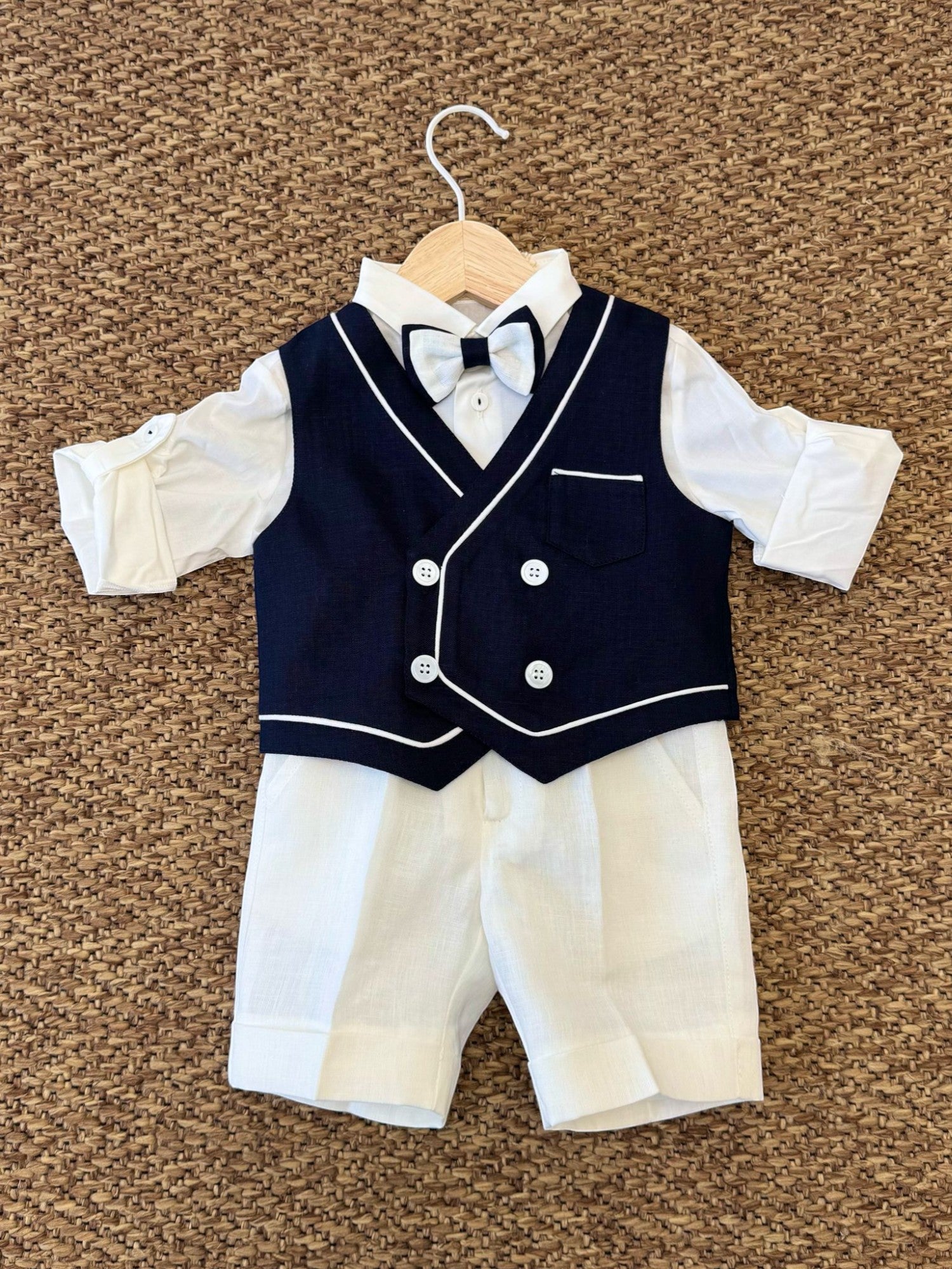 Completo cerimonia Bimbo BLU 7229/B -  NANU' BABY