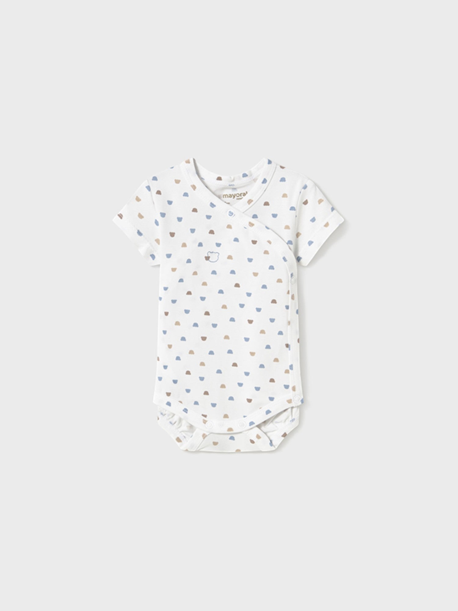 Body manica corta Neonato AZZURRO 1703 /A -  NANU' BABY