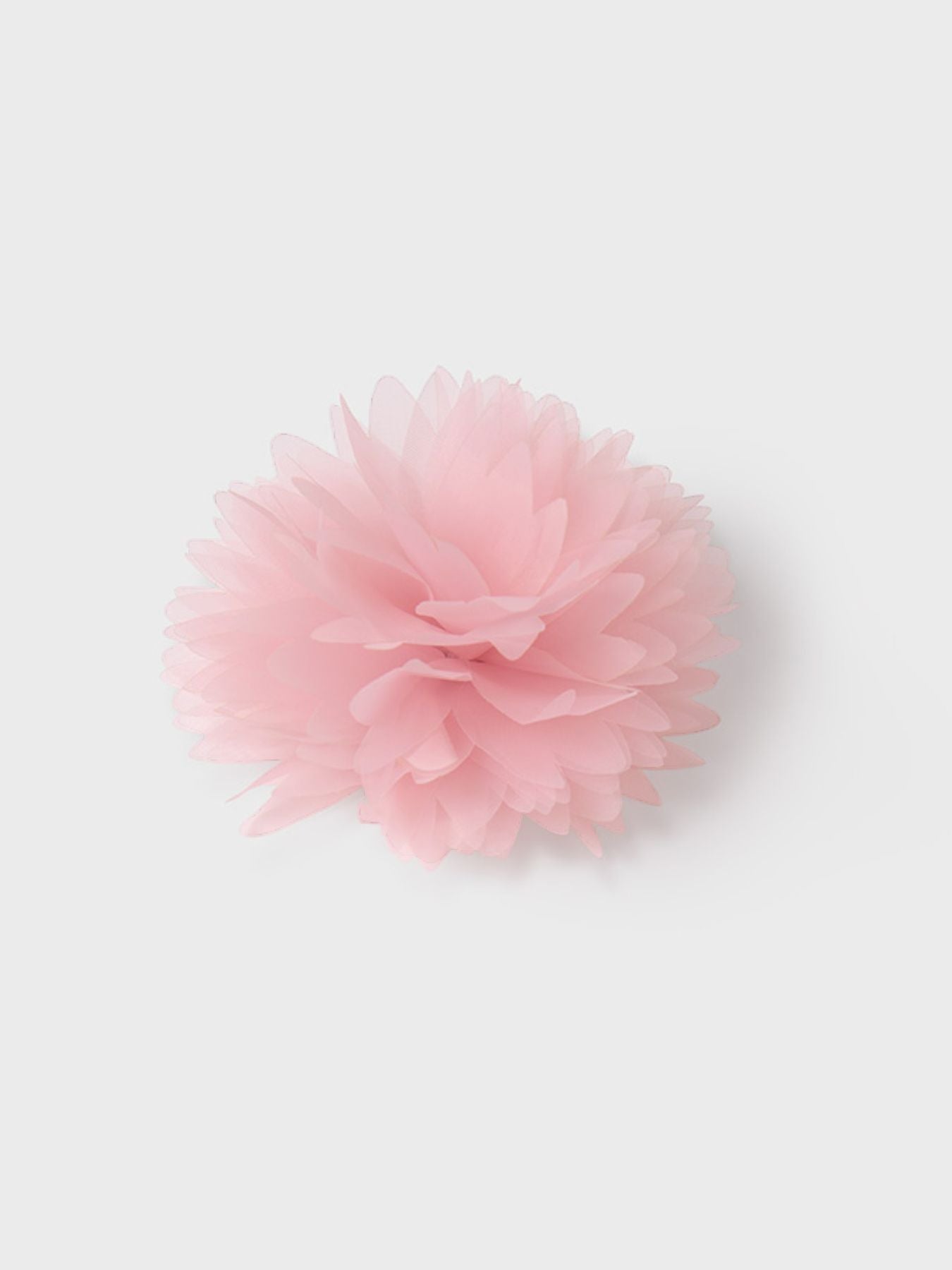 Fermaglio fiore organza  ROSA 5409/R -  NANU' BABY