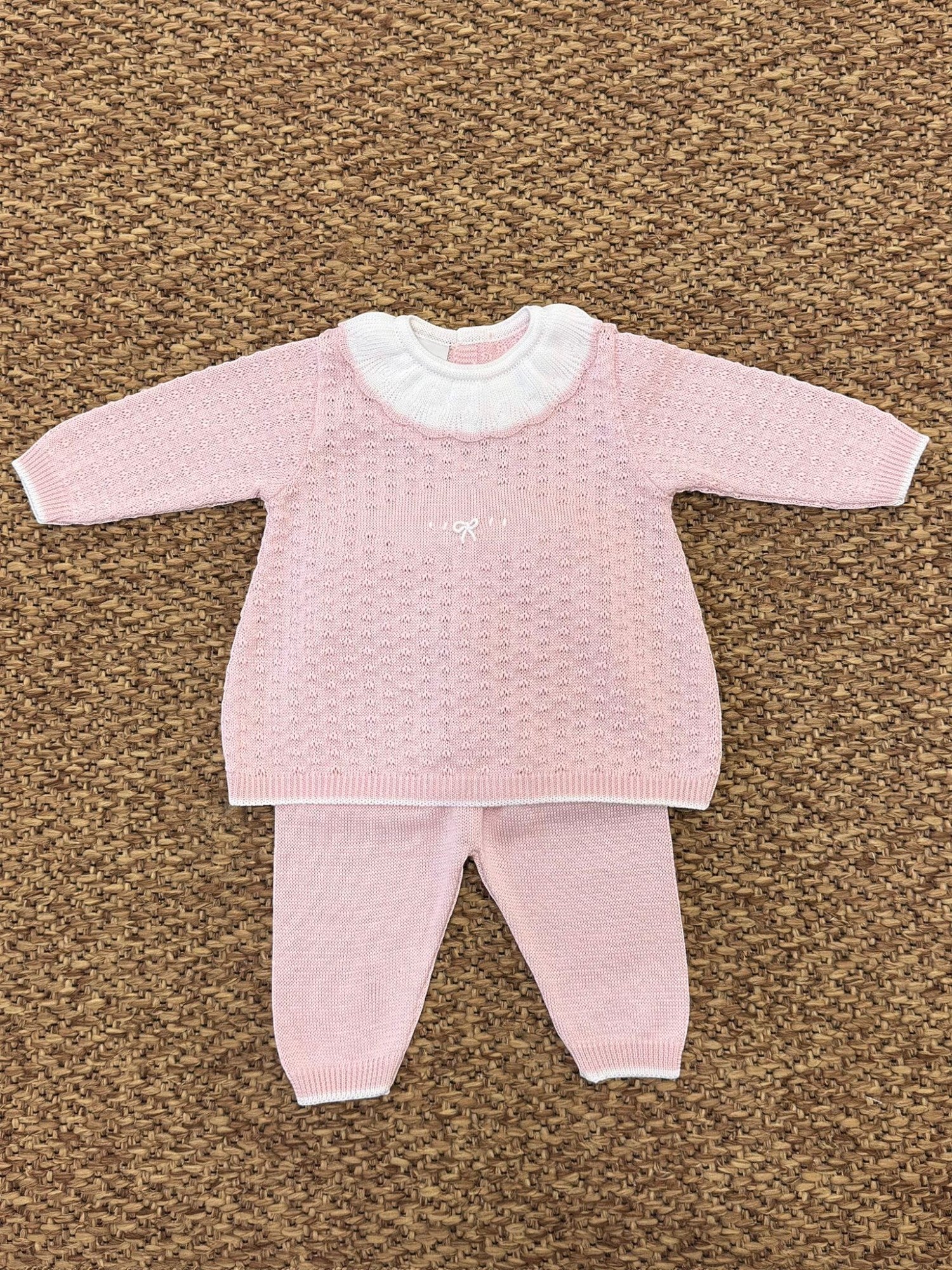 Completo nascita Neonata ROSA EB2519 -  NANU' BABY