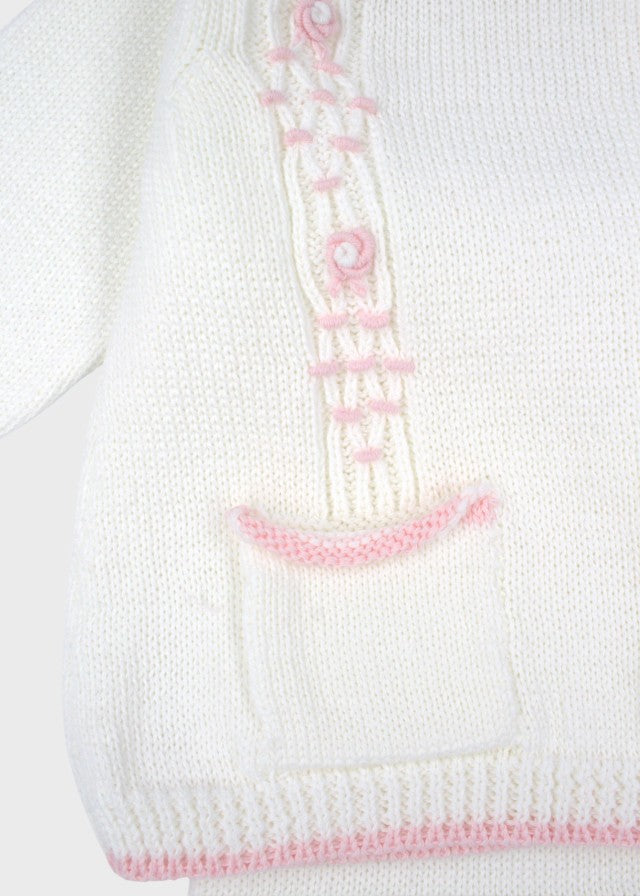 Completo nascita Neonata Bianco MARCO/CN by PICCOLA GIUGGIOLA