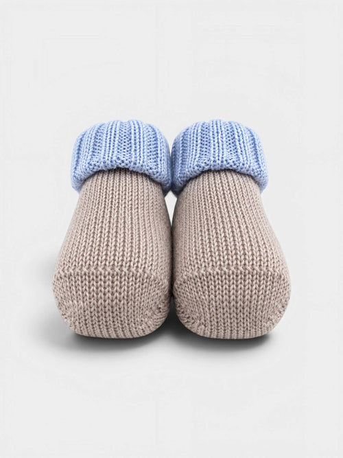 Babbucce Neonato Beige SC90/3005 by LE DODO'