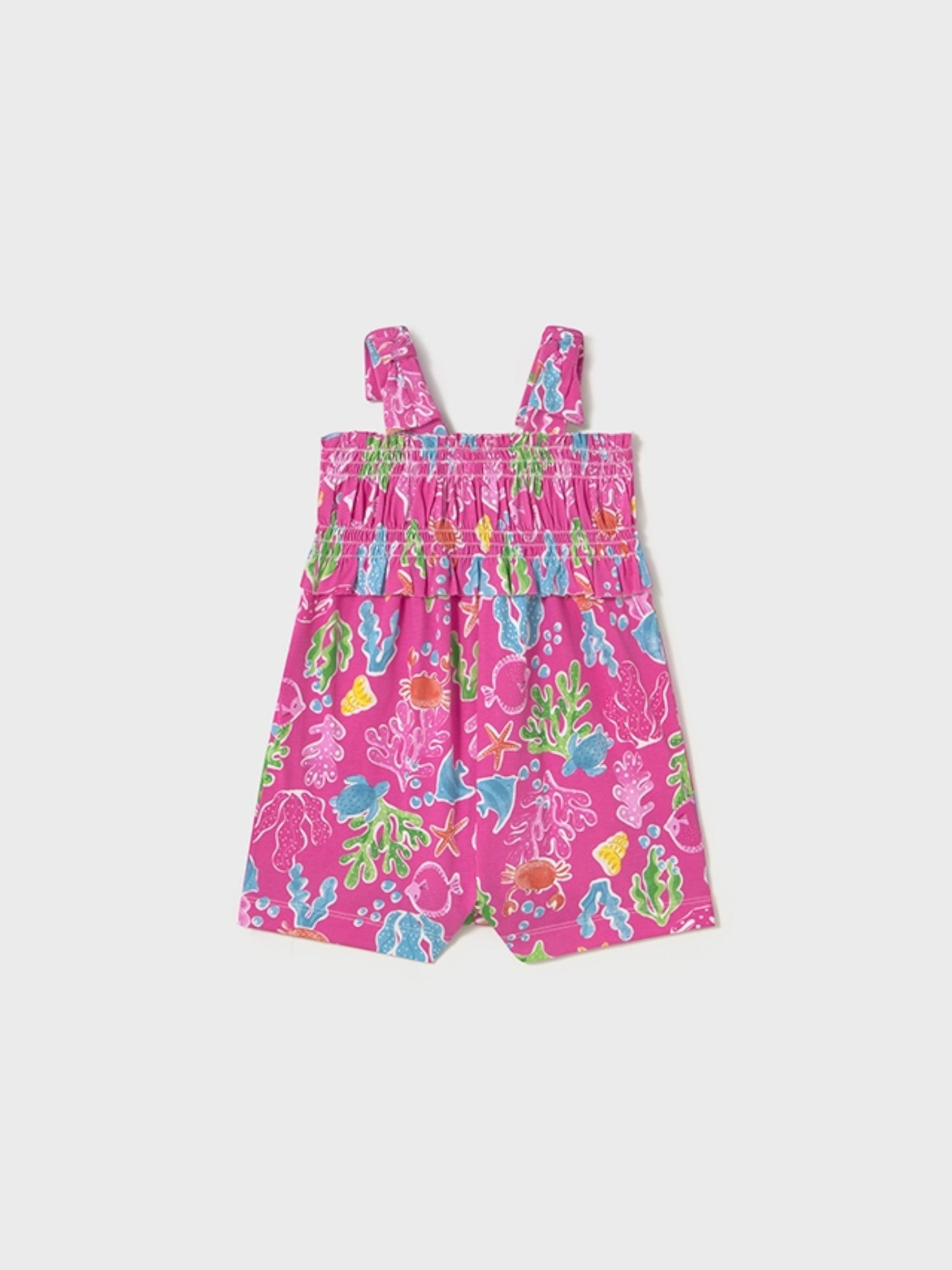Tuta punto stampata Bimba FUCSIA 1839/57 -  NANU' BABY
