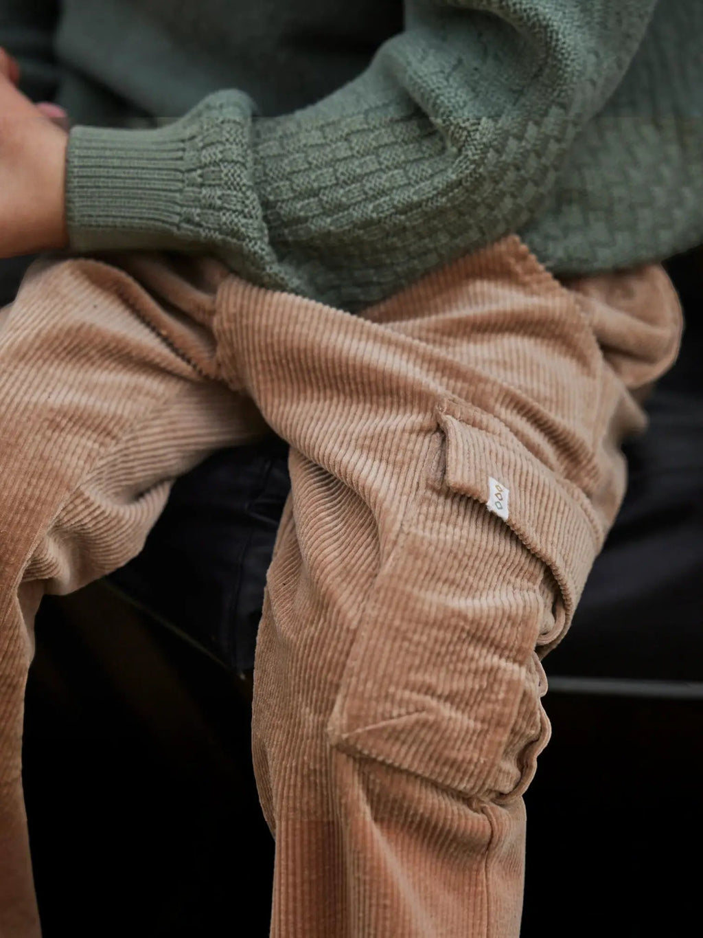 Pantaloni Bimbo Marrone CL26093112 by LITTLE DUTCH