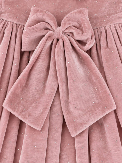 Abito Bimba Rosa L/1342 by SARTORIA DEI PICCOLI