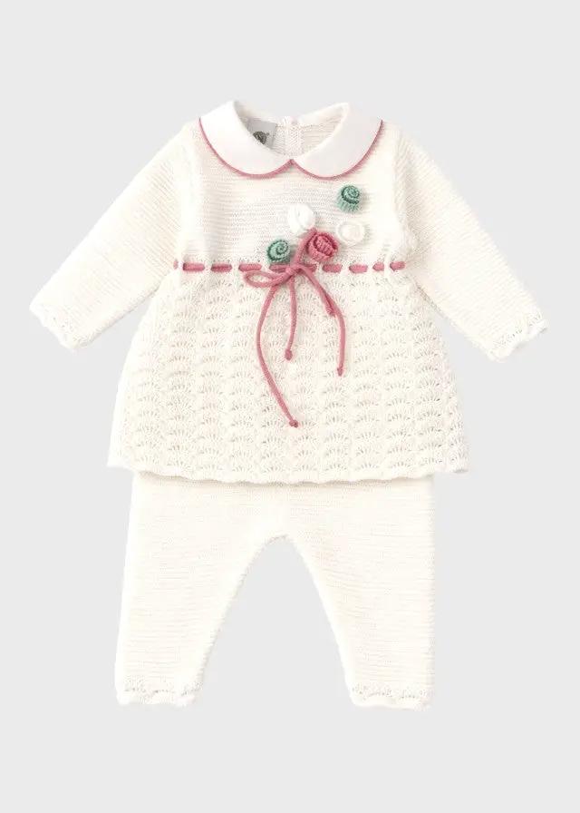 Completo nascita Neonata Beige EK1719 by MARLU'