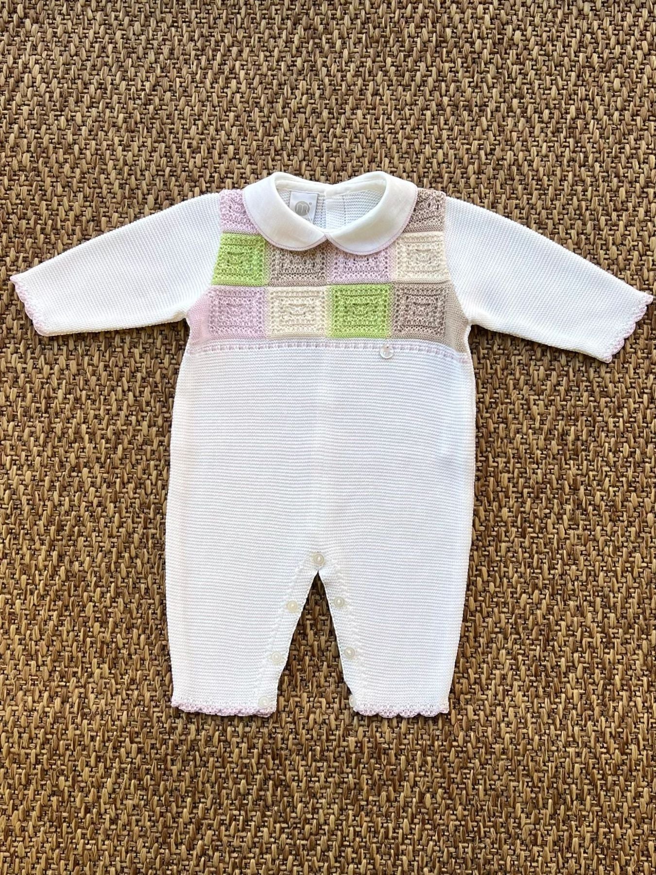 Tutina Neonata BIANCO EP2610 -  NANU' BABY
