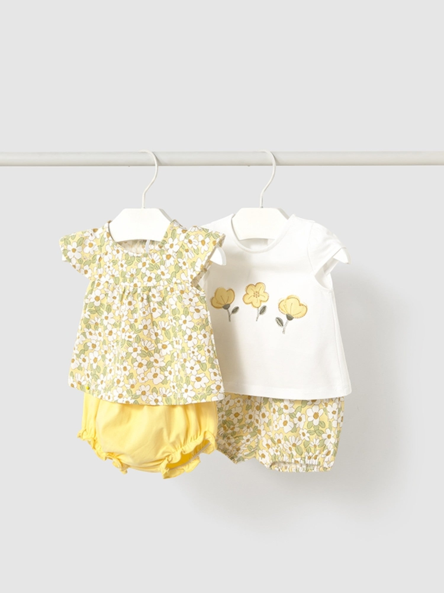 Completo punto 4 pezzi Bimba GIALLO 1663 /G -  NANU' BABY