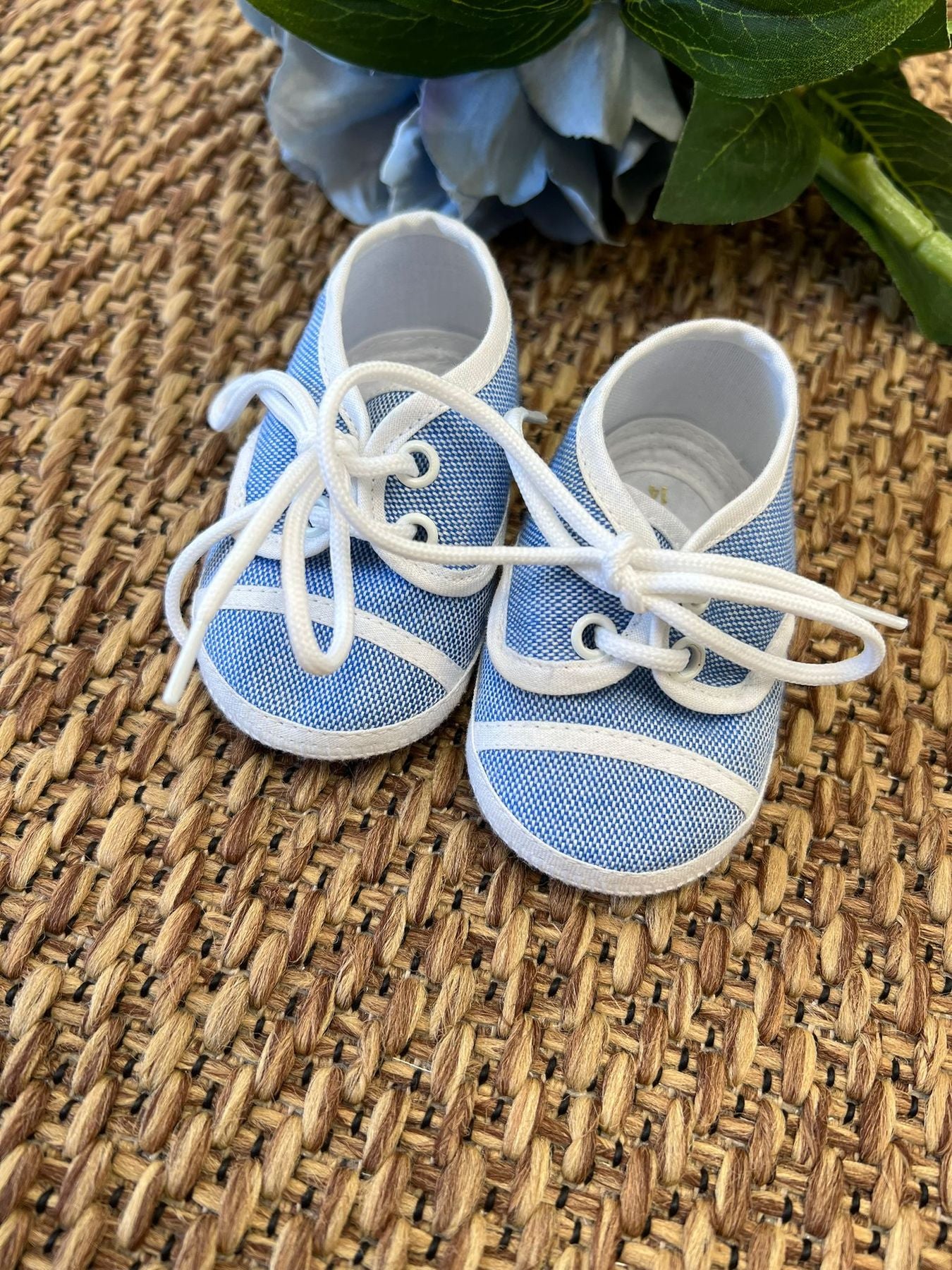 Scarpina Bimbo AZZURRO SRE9593 -  NANU' BABY