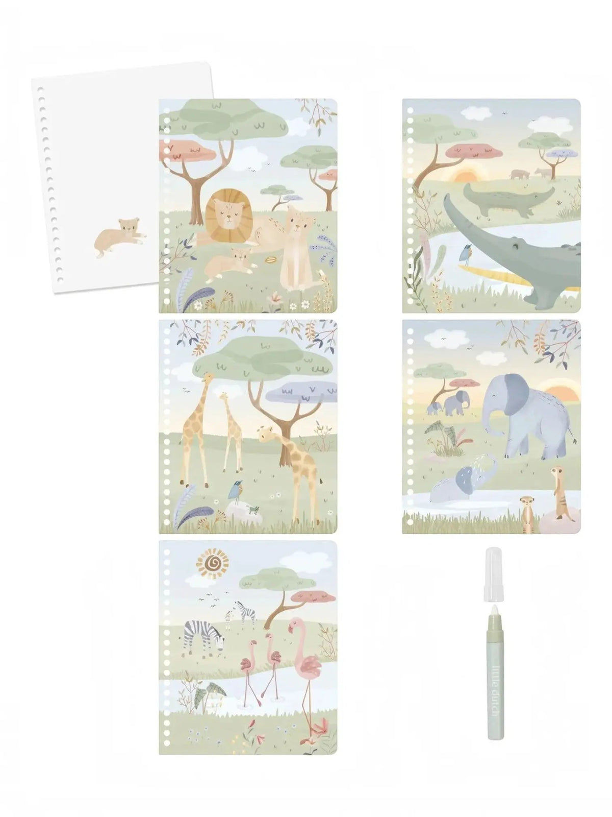 Libro Magico ad acqua Multicolore BT126921 by LITTLE DUTCH