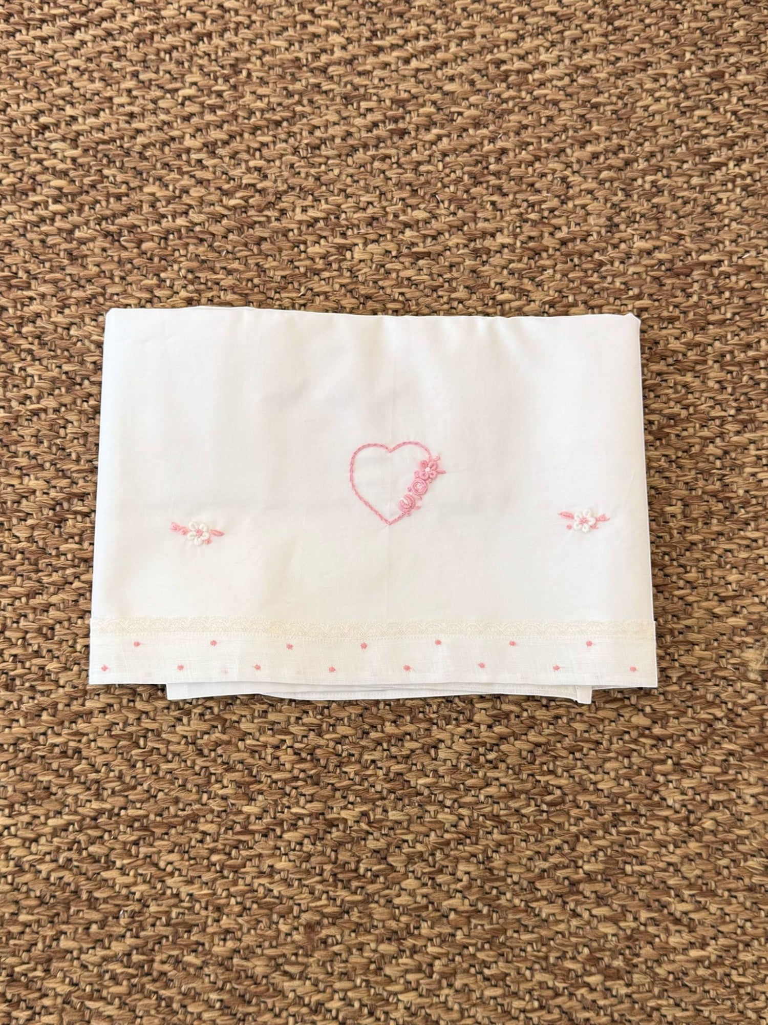 Coordinato Cuore Neonata ROSA TAORMINA 01 -  NANU' BABY