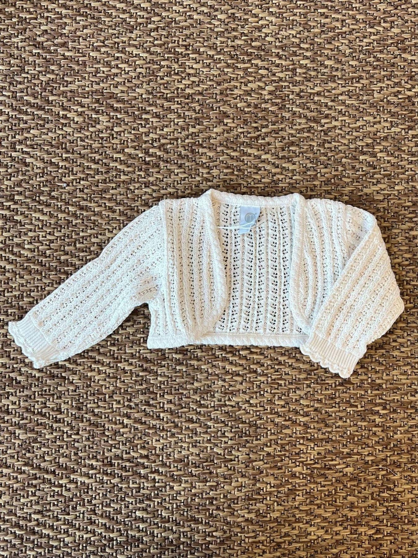 Giacchina Bimba VANIGLIA EN80045 -  NANU' BABY