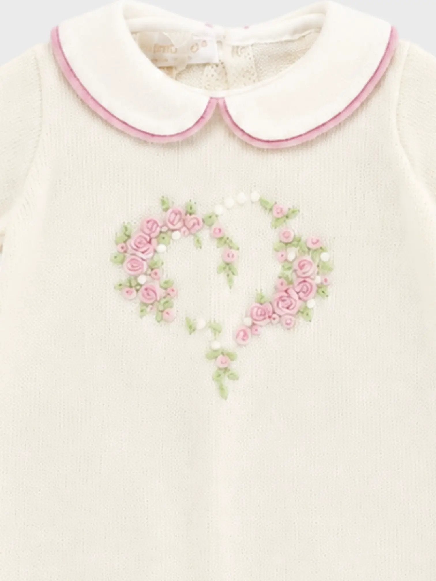 Tutina Neonata Bianco 8197 by BIMBALO'