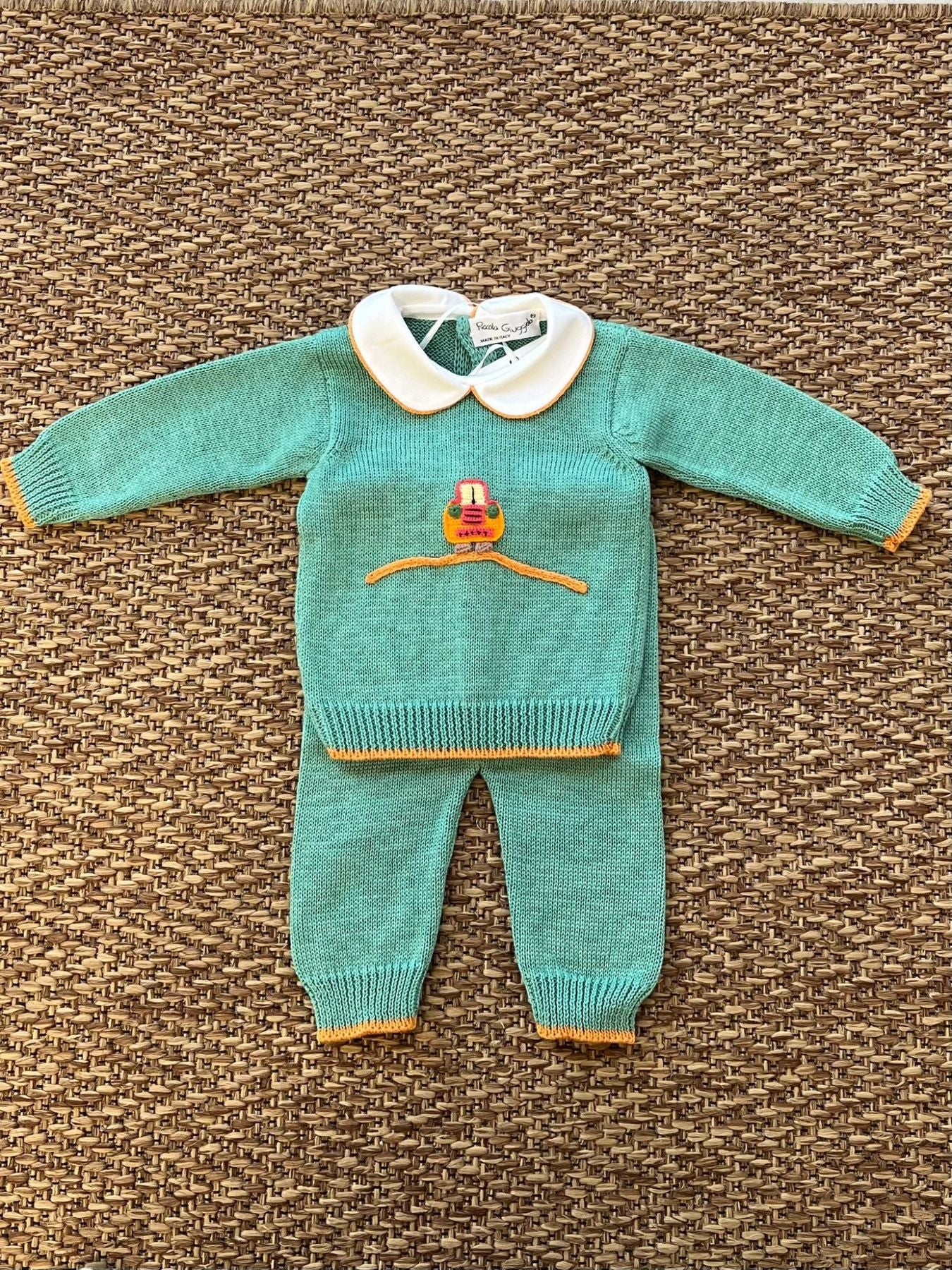 Completo nascita Neonato VERDE CETIN/CN-V -  NANU' BABY