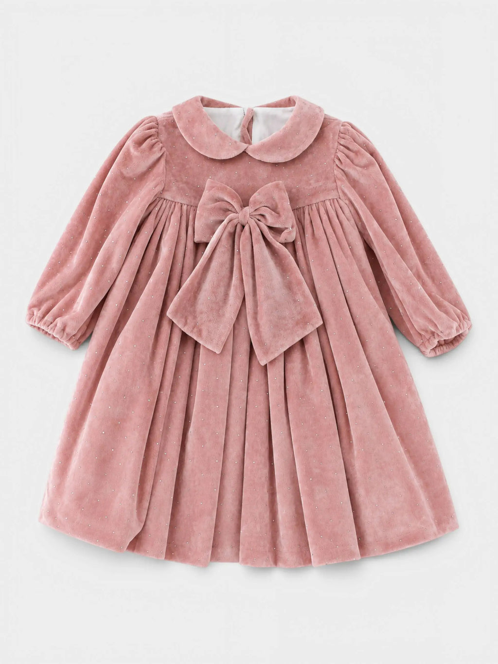 Abito Bimba Rosa L/1342 by SARTORIA DEI PICCOLI