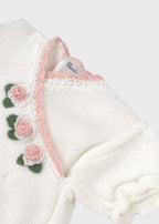 Pagliaccetto Neonata Bianco DELIZIA/TU by PICCOLA GIUGGIOLA