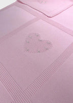 Coperta Neonata Rosa CUORI/154-R by BABY LORD