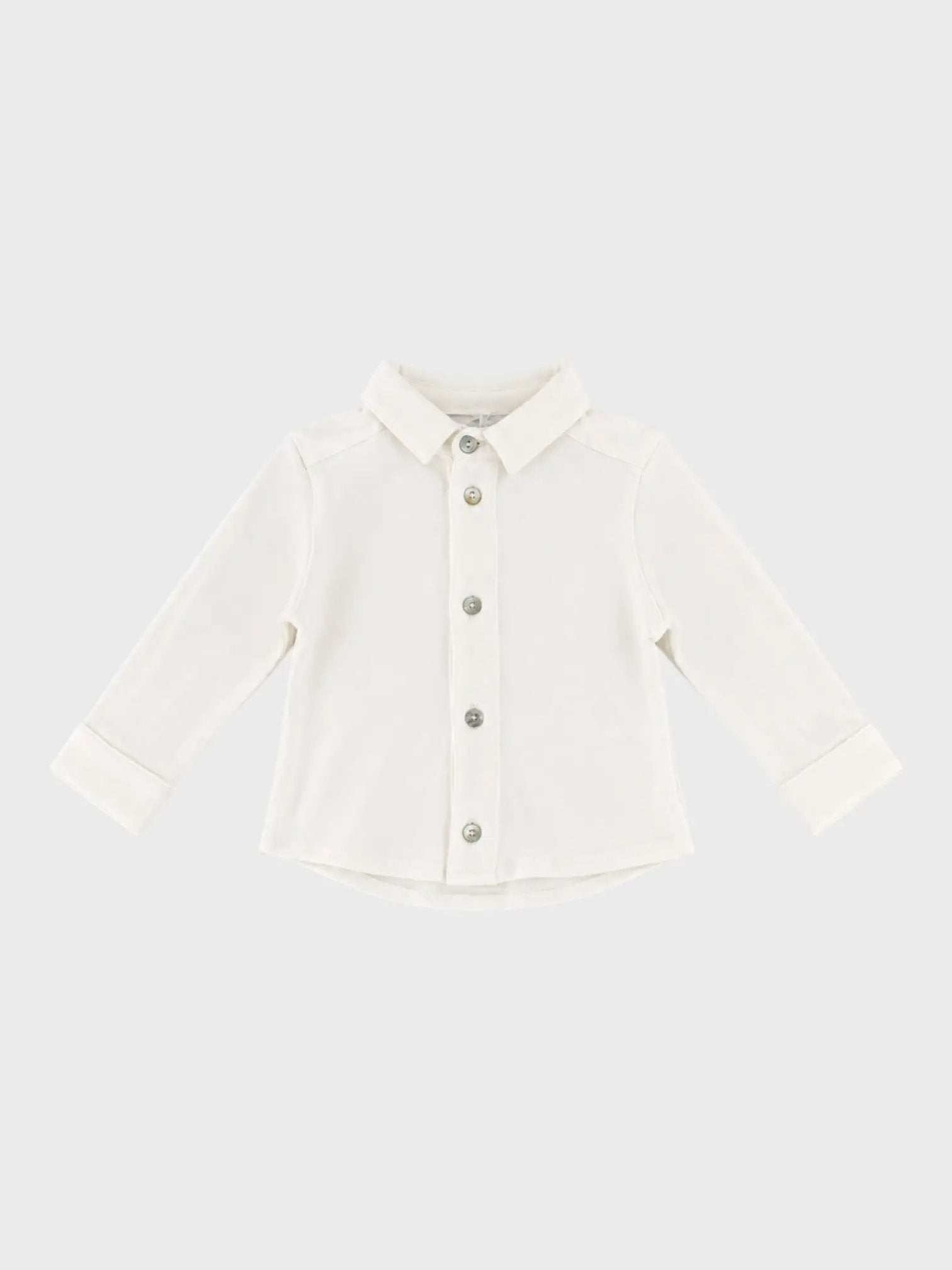 Camicia Bimbo Panna C64170 by COCCODE'