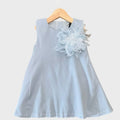 Abito Bimba Azzurro M31223/182 by MAPERO'