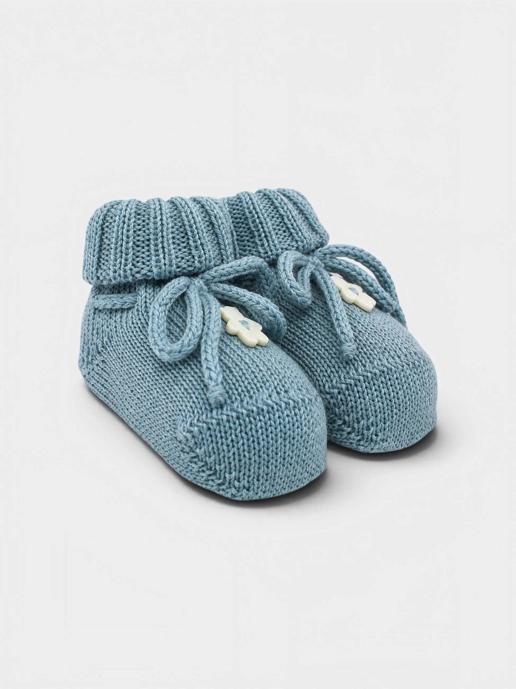 Babbucce Neonato Verde TEDDY LOVE 705 by BABY LORD