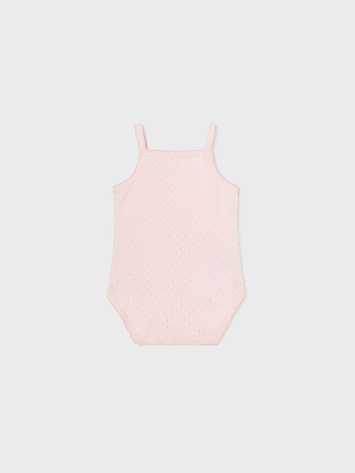 Body m/s traforato Neonata ROSA CIPRIA 1790/N -  NANU' BABY