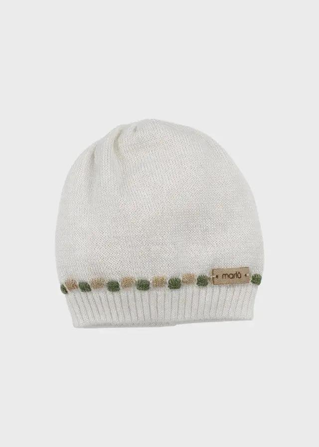 Cuffia Neonato Verde EK5671/V by MARLU'
