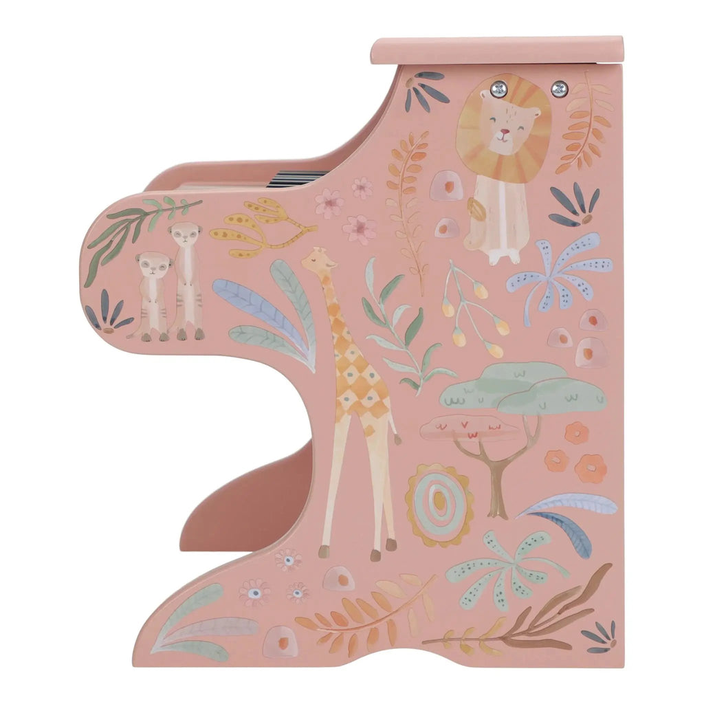 Pianoforte in legno Multicolore LD7477 by LITTLE DUTCH
