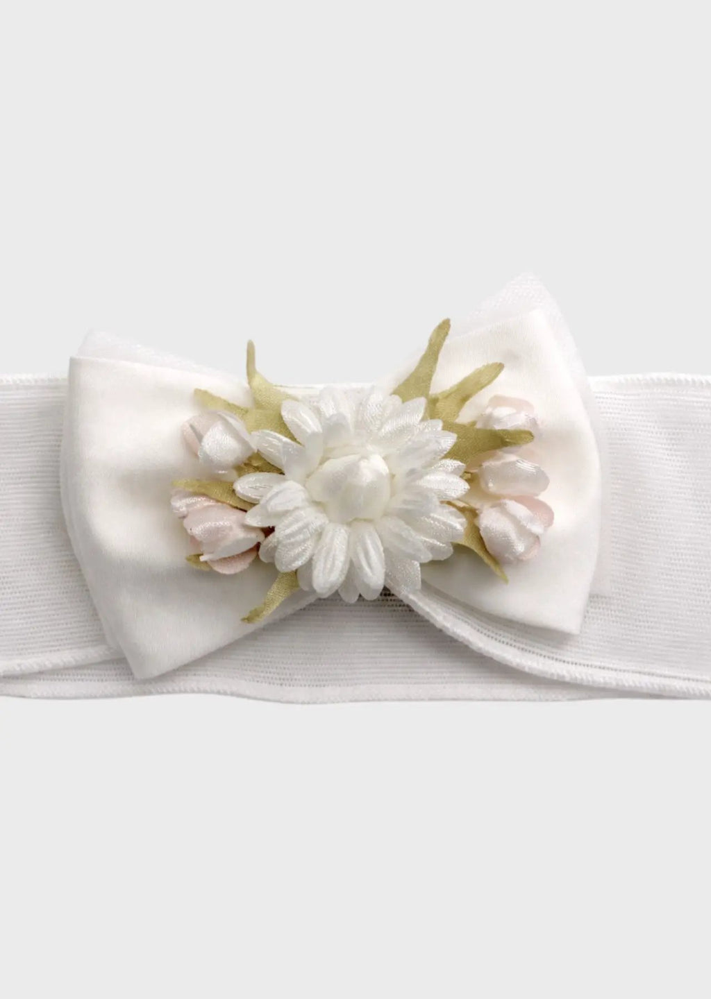 Fascia Cerimonia Bimba Bianco FA094 by FLO' SARTORIA ITALIANA
