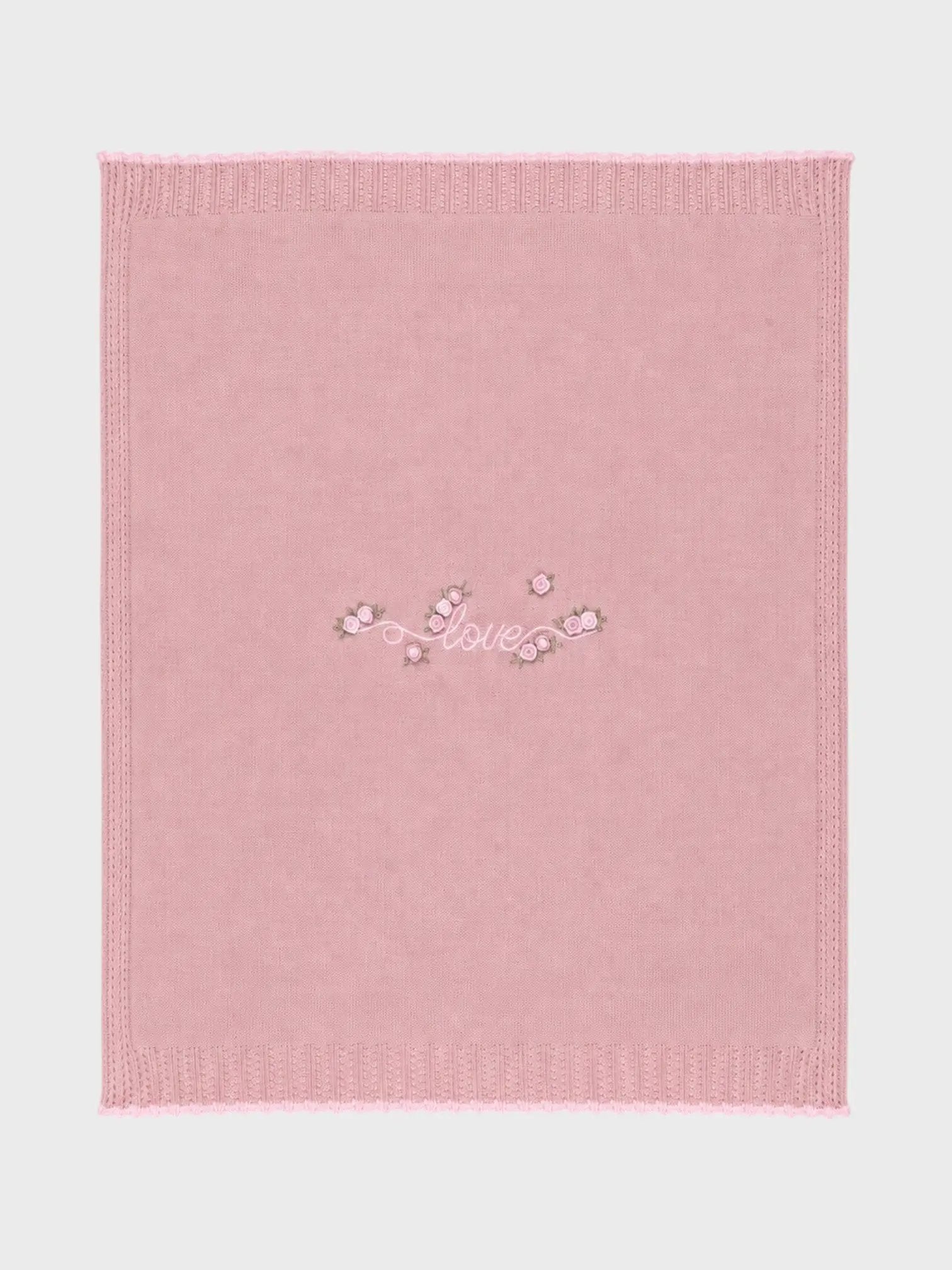 Coperta Neonata Rosa IS2780/R by MARLU'