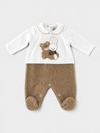 Tutina Neonato Beige IB5714 by MARLU'