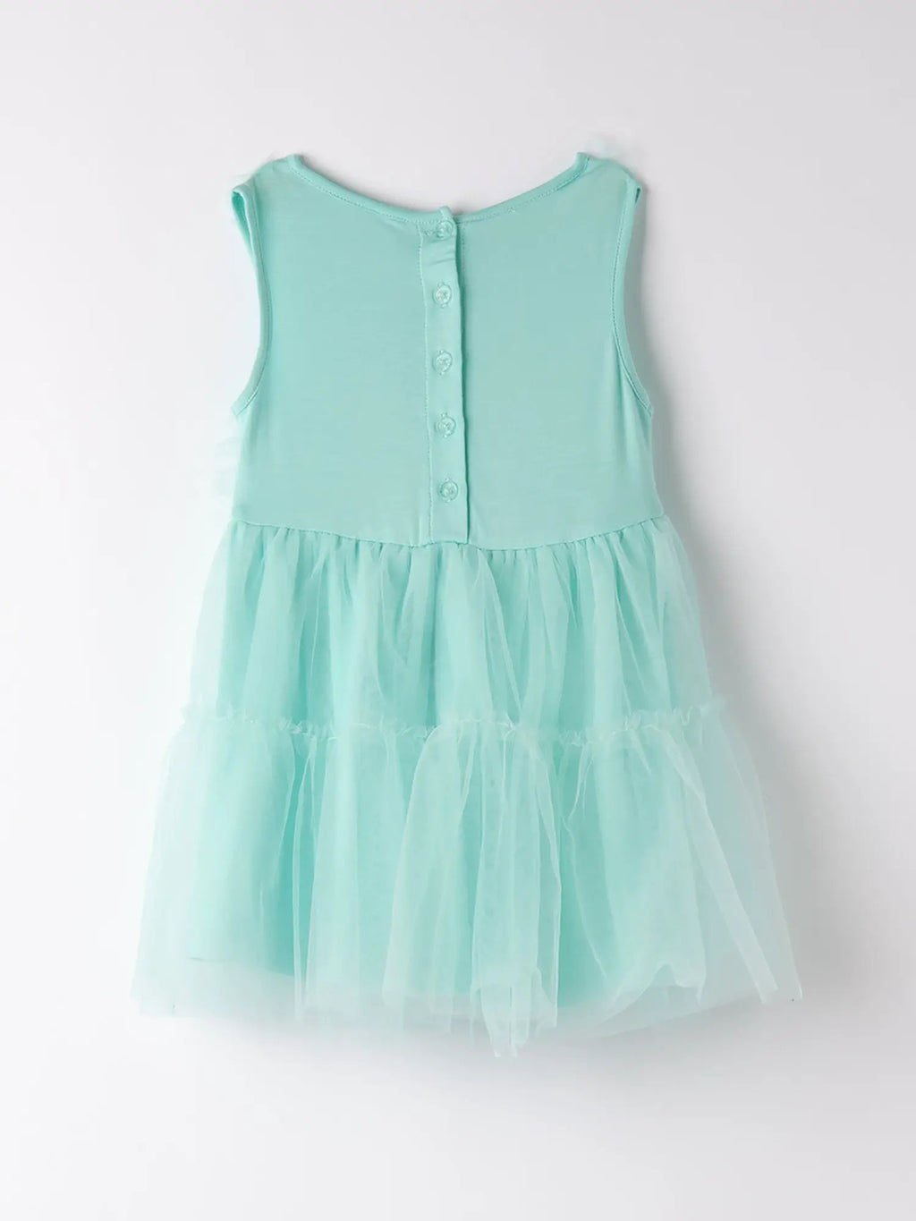 Abito Bimba Verde 0B338/4634 by SARABANDA