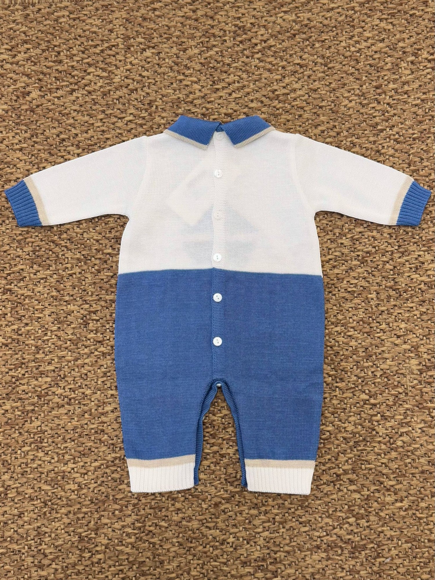 Tutina Neonato AZZURRO 7618/A -  NANU' BABY
