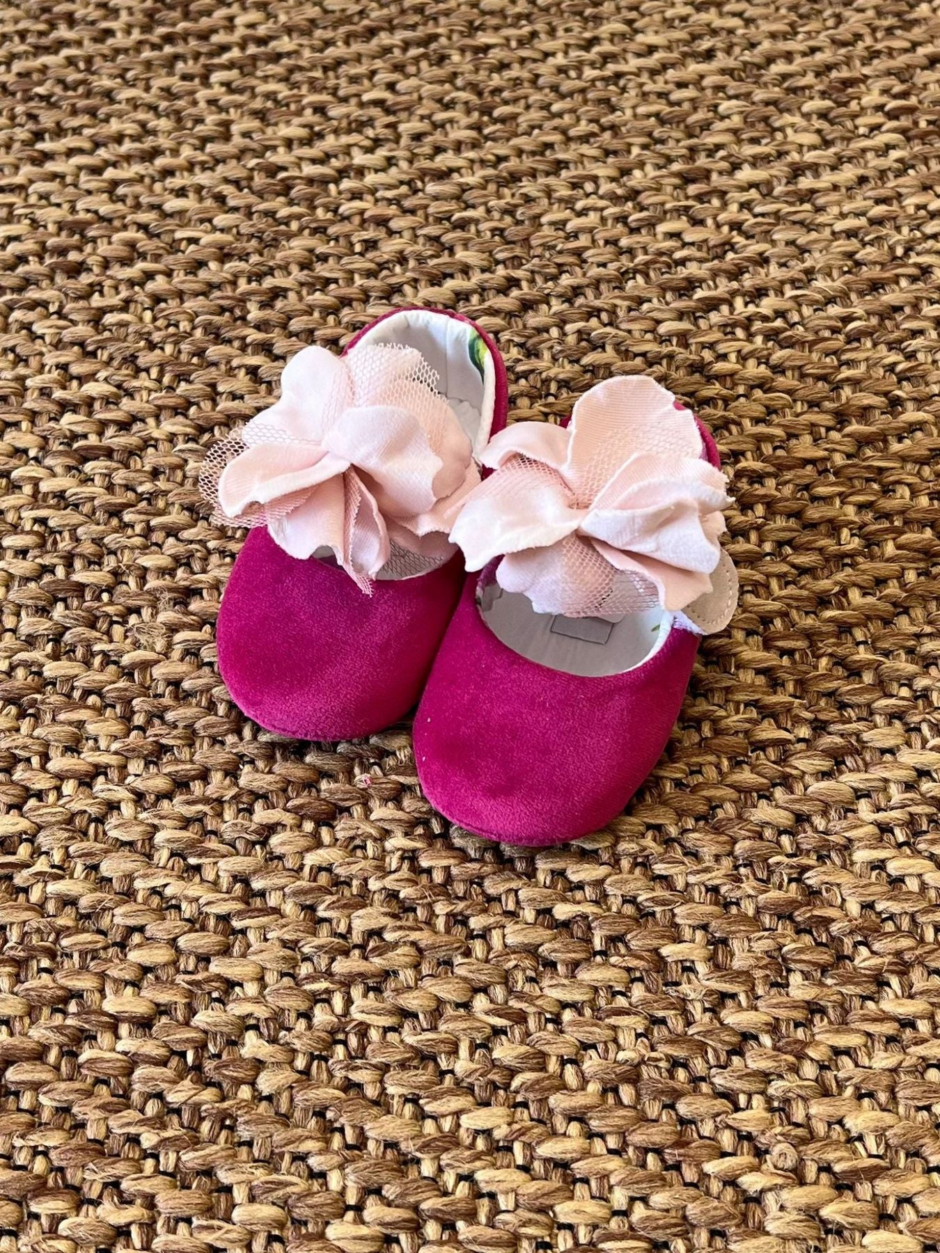Scarpe Fiore Bimba MAGENTA IK318SC/M -  NANU' BABY