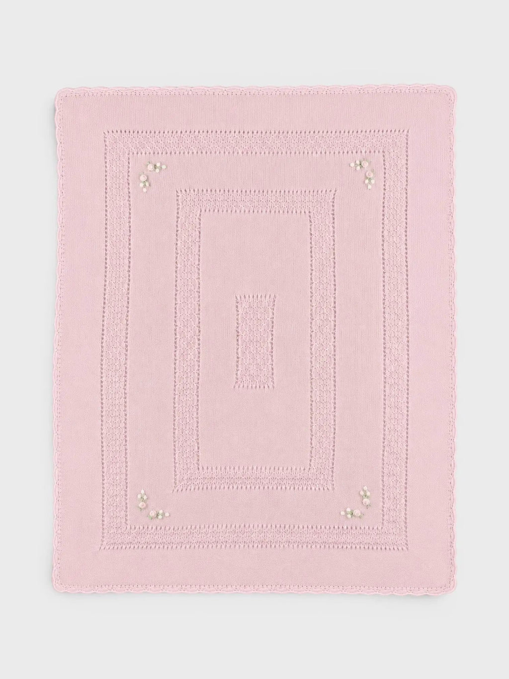 Coperta Neonata Rosa TIANA/CO by PICCOLA GIUGGIOLA