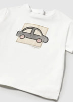 T-shirt Bimbo Bianco 1052/92 by MAYORAL