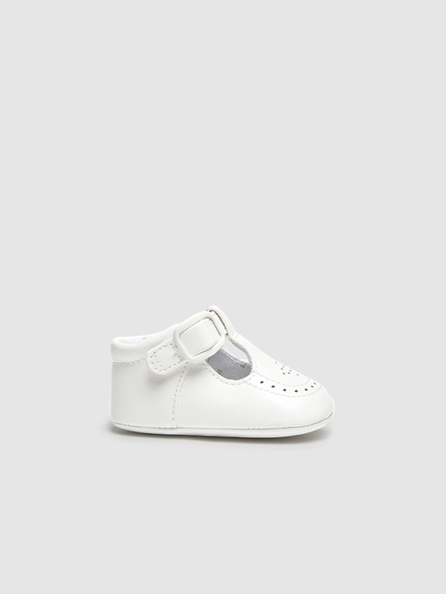 Scarpina Bimbo BIANCO 9893 /B -  NANU' BABY