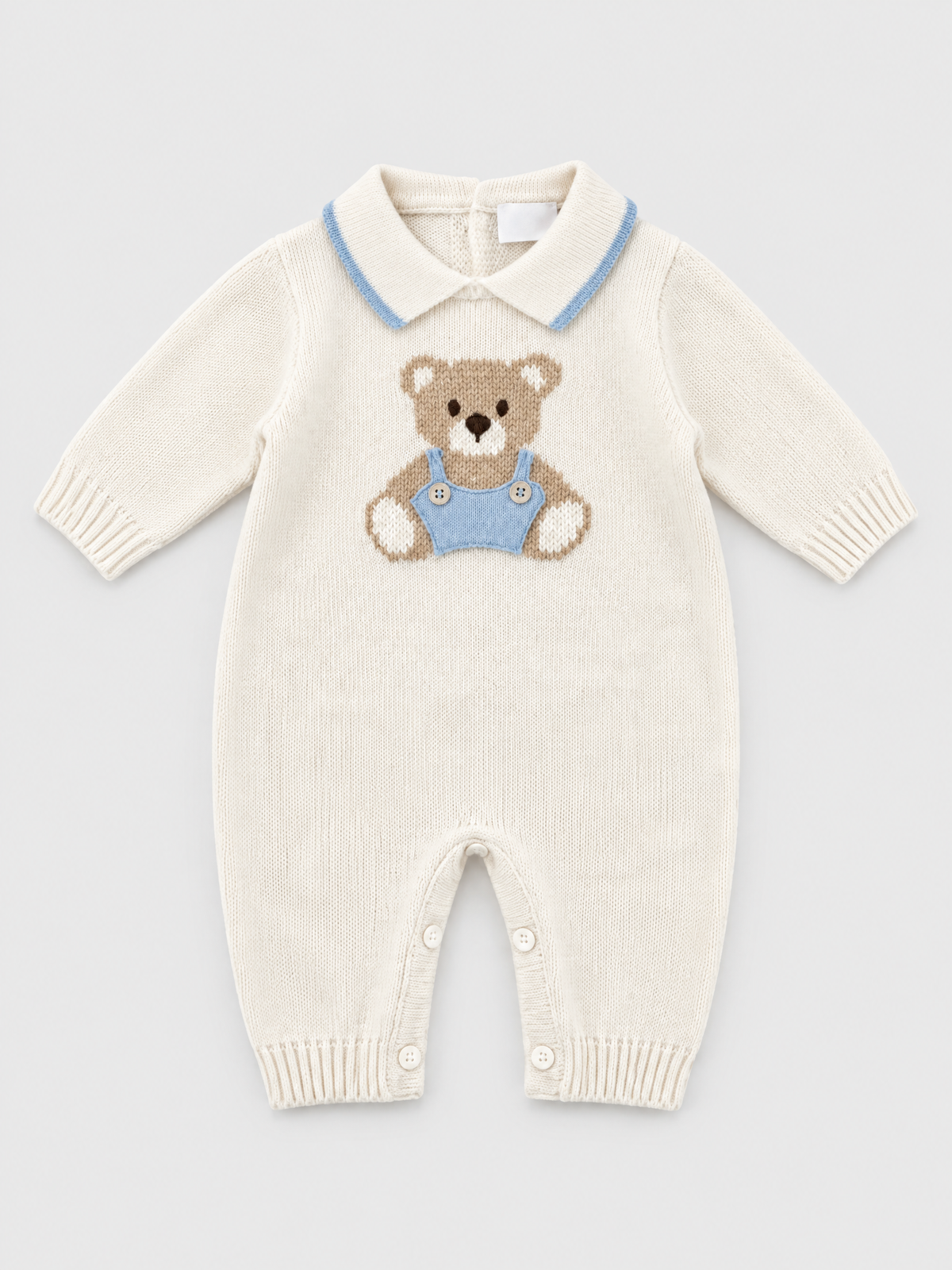 Tutina Neonato Bianco 8239 by BIMBALO'