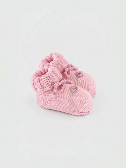 Patucos Recién Nacida Rosa ROUCHES 715/R