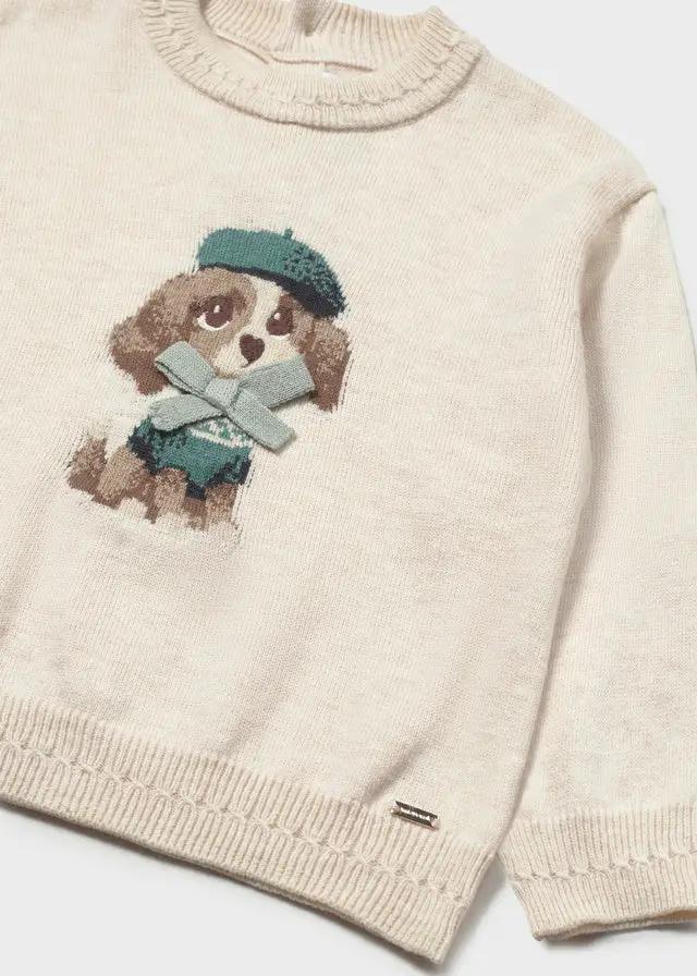 Maglia Bimba Avorio 2385/58 by MAYORAL