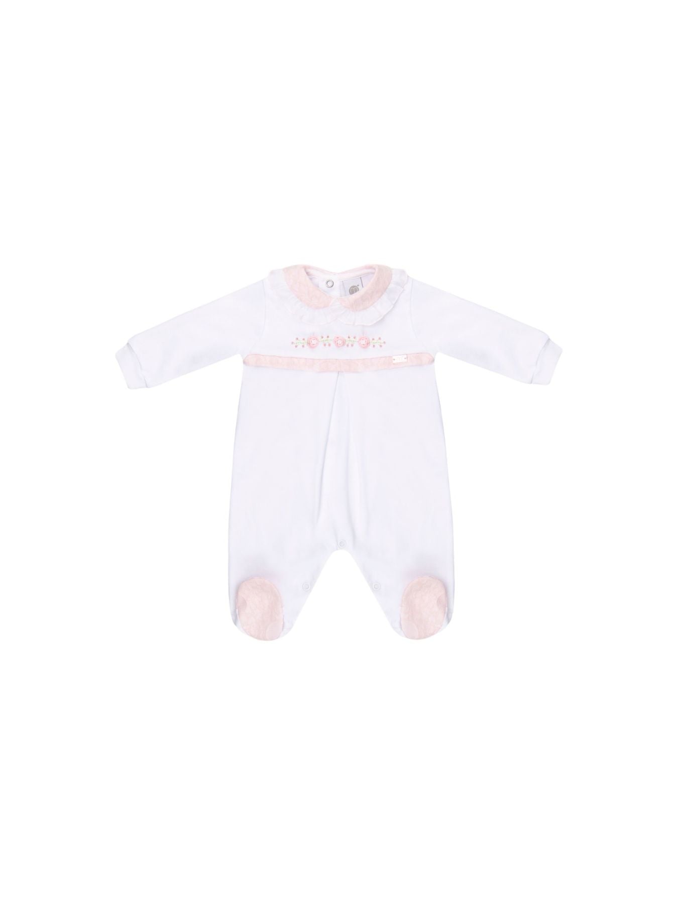 Tutina Neonata BIANCO EP2714 -  NANU' BABY