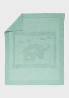 Coperta Neonato Verde LC1206 by SARTORIA DEI PICCOLI