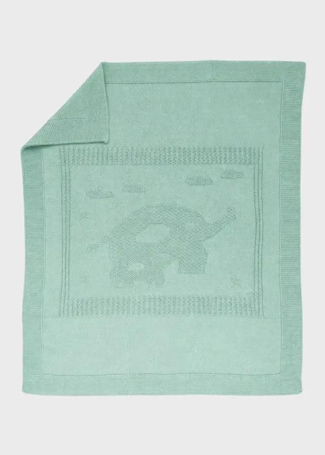 Coperta Neonato Verde LC1206 by SARTORIA DEI PICCOLI