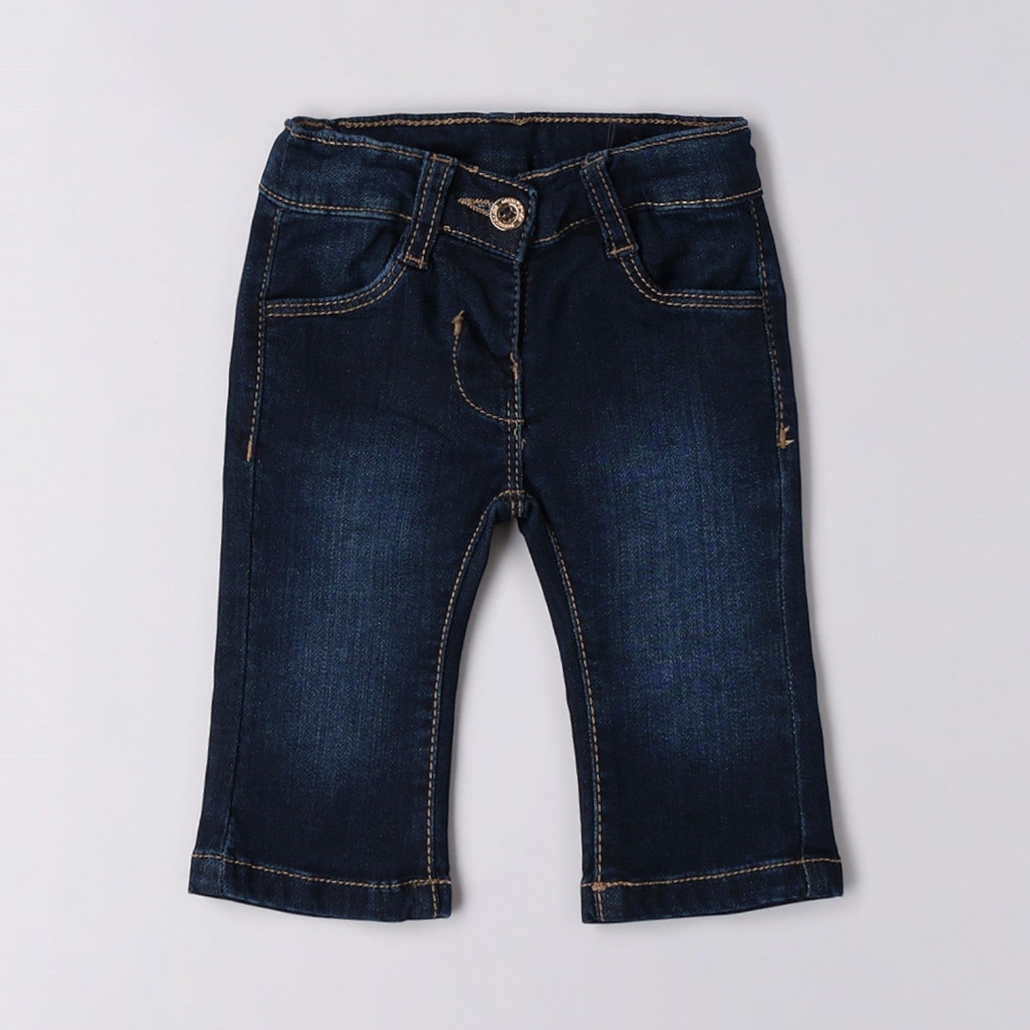 Pantalone Denim Lungo Bimba Blu 3F740/7750 -  NANU' BABY