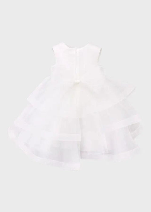 Girl's Ceremony Dress Cream Polyamide 7630