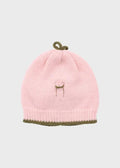 Cuffia Neonata Rosa BRINDISI 1441 by PICCOLA GIUGGIOLA