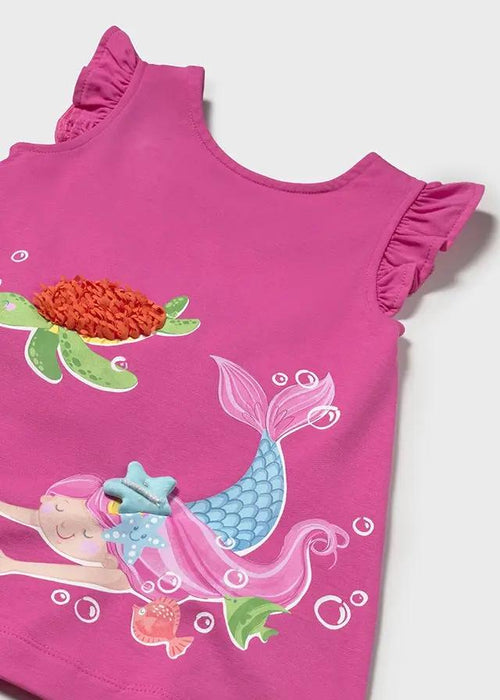 Abito Bimba Fucsia 1927/88 by MAYORAL