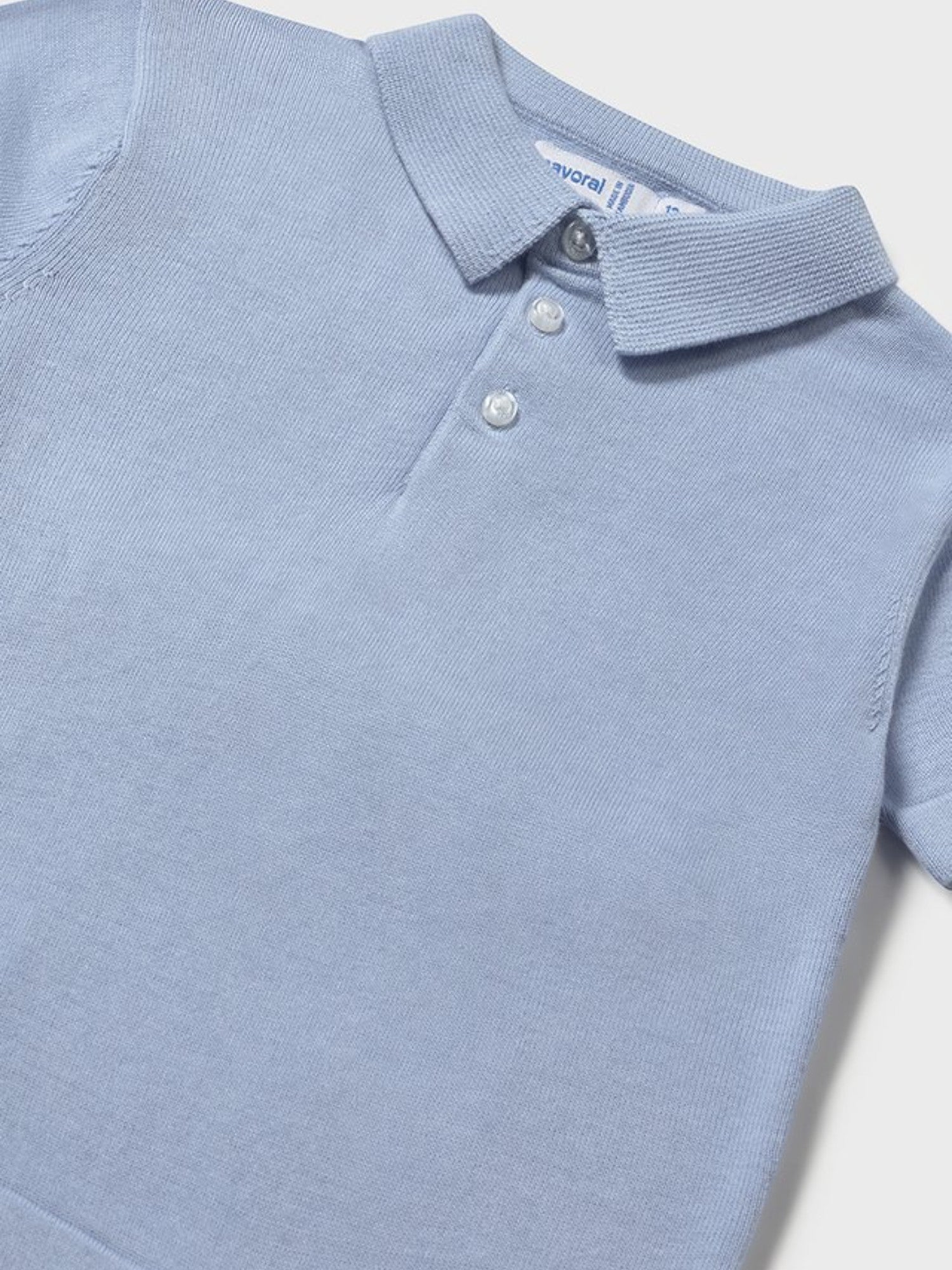 Polo m/c tricot Bimbo CIELO 1106/73 -  NANU' BABY
