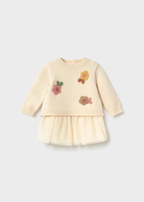 Abito Bimba Avorio 2820/92 by MAYORAL