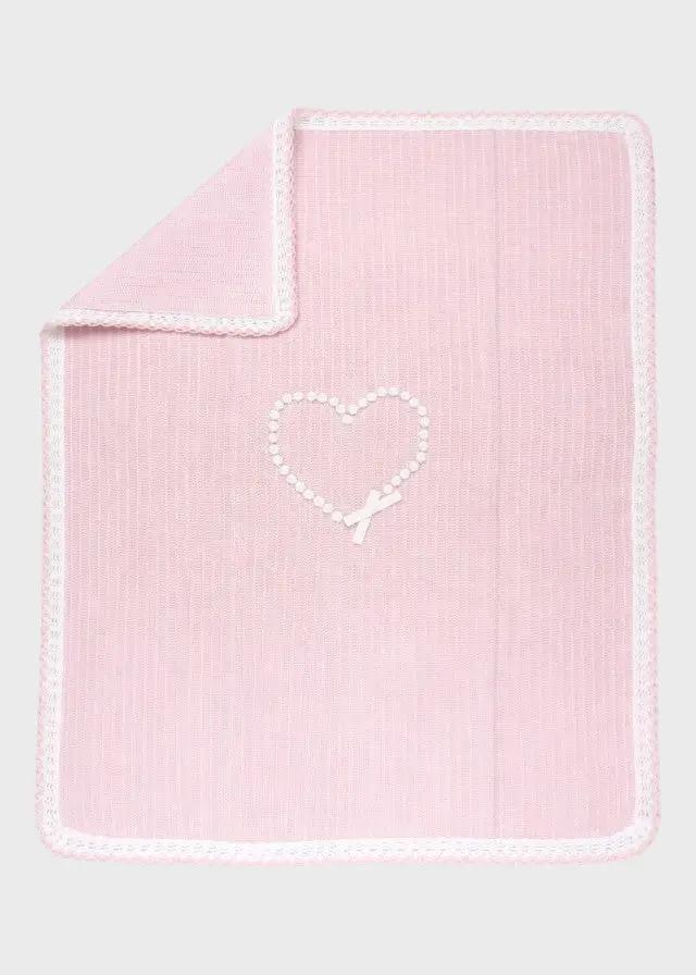 Coperta Neonata Rosa EK2480/R by MARLU'