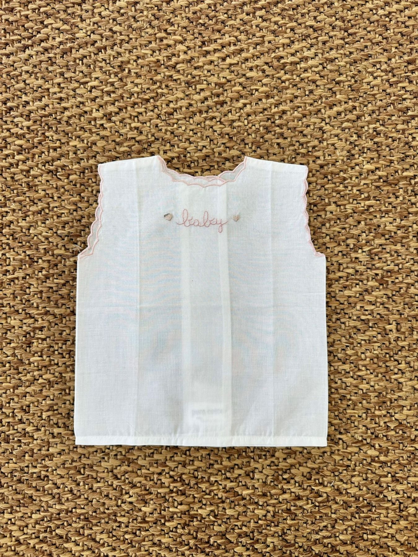 Camicina Neonata TORTORA BABY CUORI CAM 10/R -  NANU' BABY